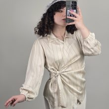 شومیز بغل گره آستین کش