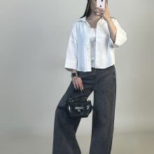 شومیز باکسی پری لینن